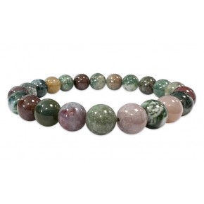 Bracelet 8 mm - Agate Indienne