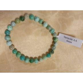 Bracelet 6 mm - Variscite