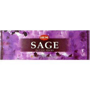 Encens 8 bâtons - Sauge - HEM