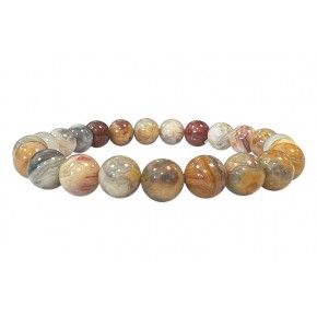 Bracelet 8 mm - Agate Crazy...