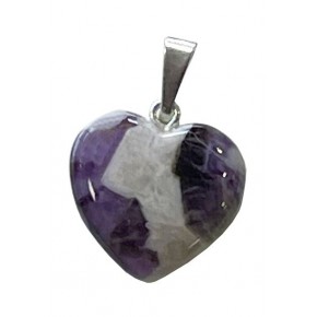 Pendentif Coeur -  Pierre...