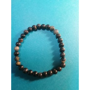 Bracelet 6 mm - Oeil de Faucon