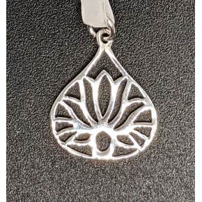 Pendentif Argent - Fleur de...