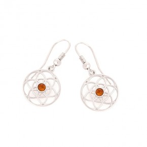 Boucles d'Oreilles Fleur de...