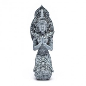 Bouddha priant Thaïlande gris