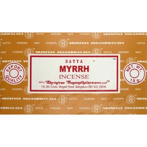Encens Satya - Myrrhe - 15gr