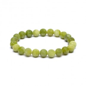 Bracelet 8 mm - Jade vert